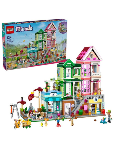 Lego friends 42670 mieszkania i sklepy w mieście heartlake