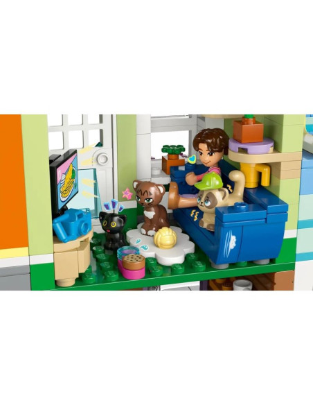 Lego friends 42670 mieszkania i sklepy w mieście heartlake