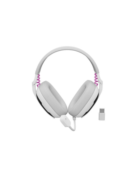 Fury słuchawki fukiya f6 bezprzewodowe białe z mikrofonem