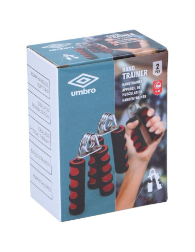 Ścisk do rąk twardy kpl 2 szt umbro czerwony