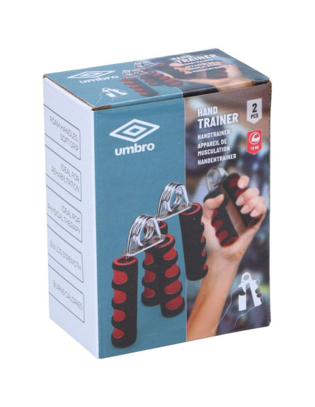 Ścisk do rąk twardy kpl 2 szt umbro czerwony