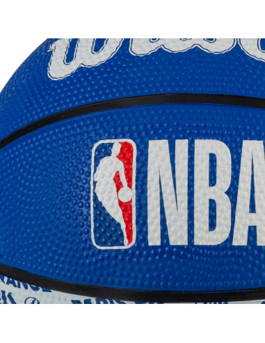 Piłka do koszykówki wilson nba city paris mini ball