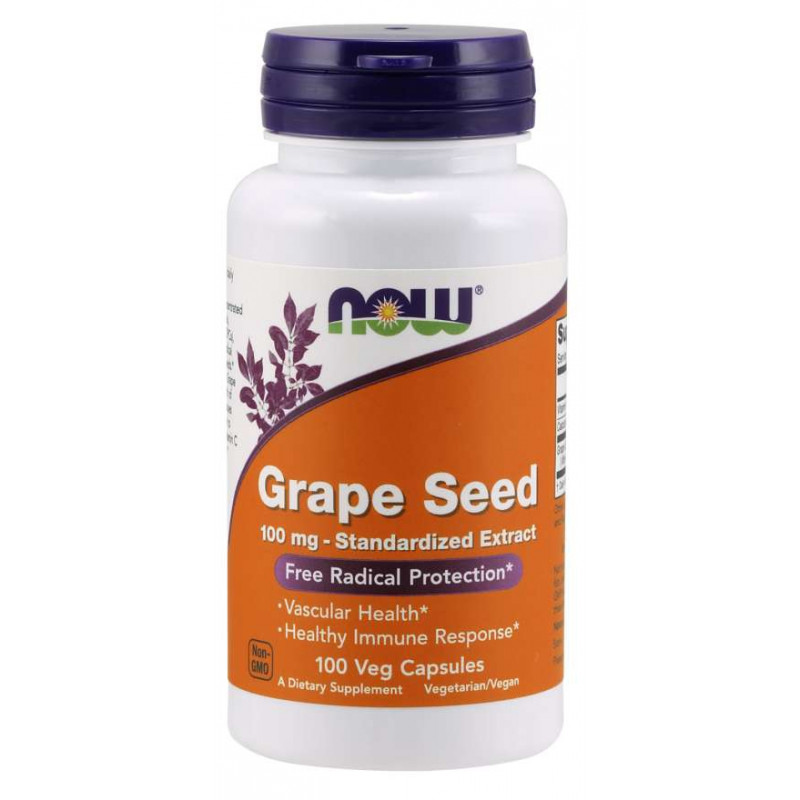 Grape Seed - Ekstrakt z Pestek Winogron 100 mg (100 kaps.)