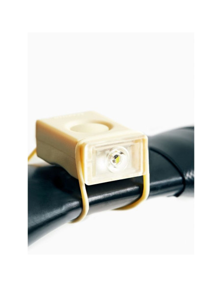 Lampka rowerowa bookman block light front 50lm