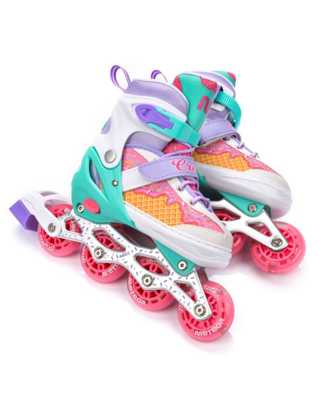 Rolki meteor 4w1 cream