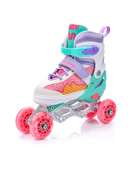 Rolki meteor 4w1 cream