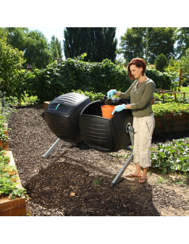 Kompostownik podwójny lifetime