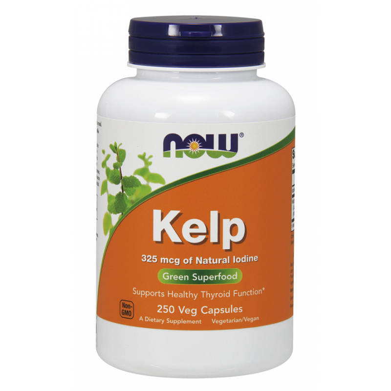 Kelp (naturalny Jod) - Morszczyn Pęcherzykowaty (250 kaps.)