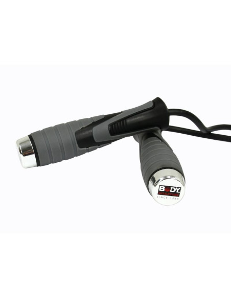 Skakanka speed z obciążnikami 2 x 100g bk256