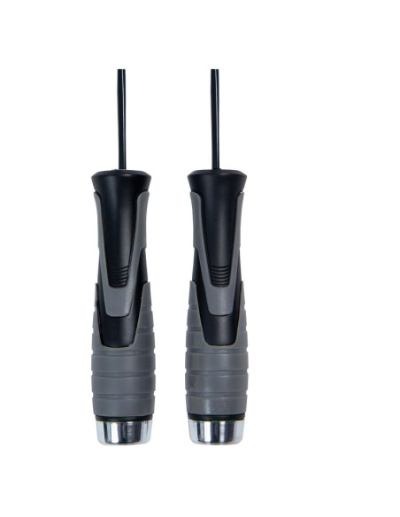 Skakanka speed z obciążnikami 2 x 100g bk256