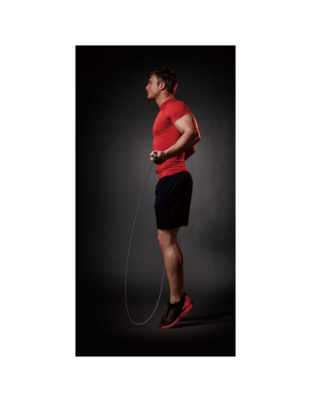 Skakanka speed z obciążnikami 2 x 100g bk256