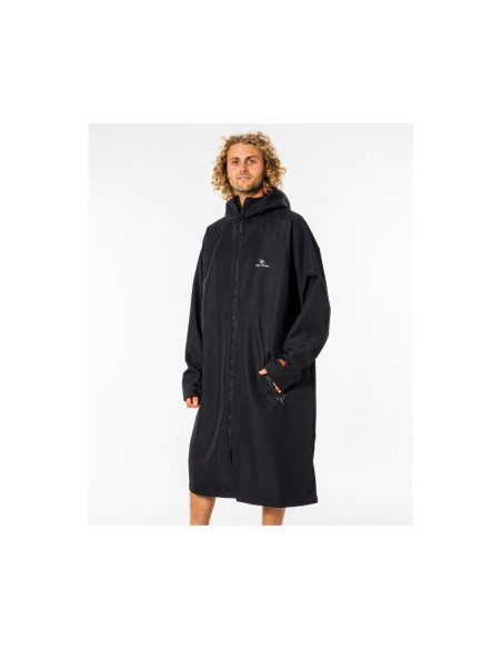 Poncho rip curl anti-series hooded poncho - czarny