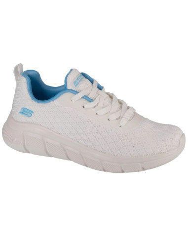 Skechers bobs sport b flex - quick pivot 117328-ofwt białe 36