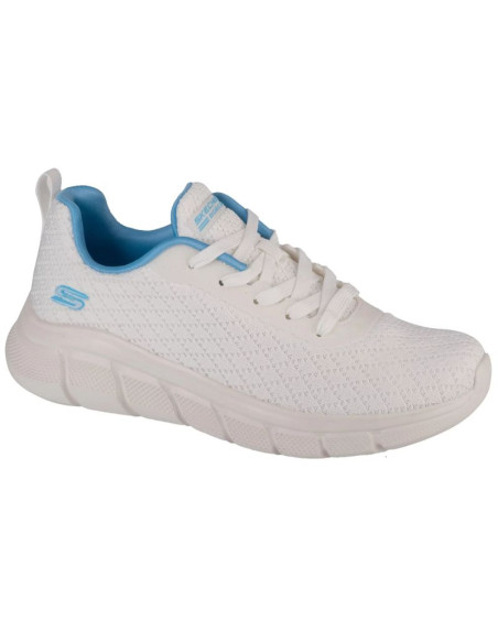 Skechers bobs sport b flex - quick pivot 117328-ofwt białe 36