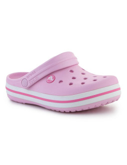 Klapki crocs crocband clog k ballerina pink 2