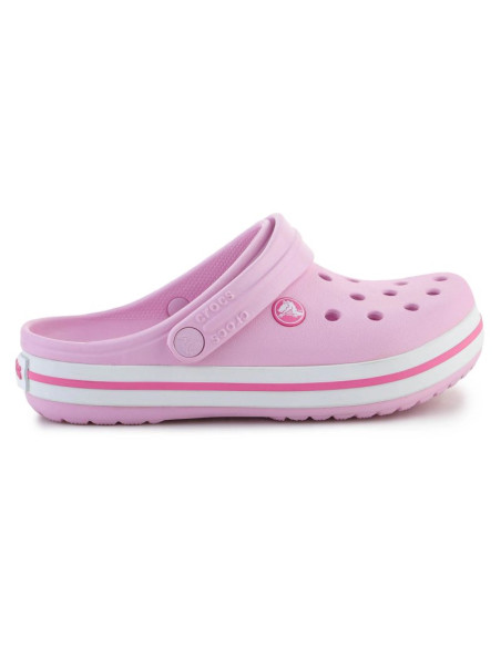 Klapki crocs crocband clog k ballerina pink
