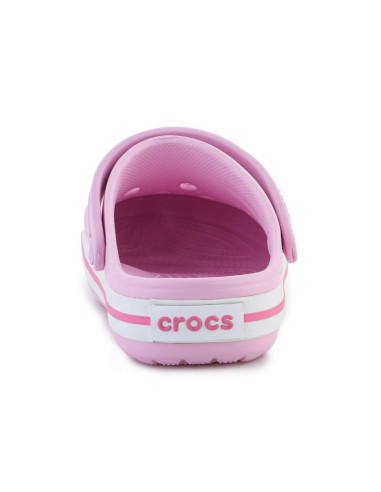 Klapki crocs crocband clog k ballerina pink