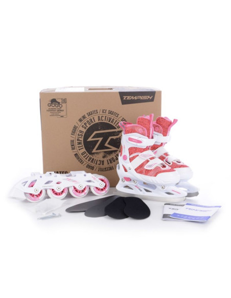 Łyżwy regulowane tempish enbo duo jr