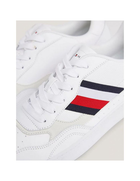 Buty tommy hilfiger court cupsole retro lth stripes m