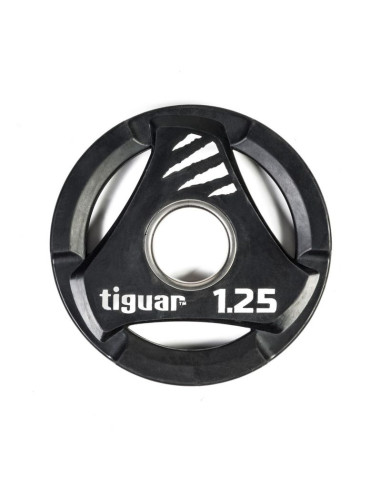 Talerz olimpijski tiguar pu 1,25 kg ti