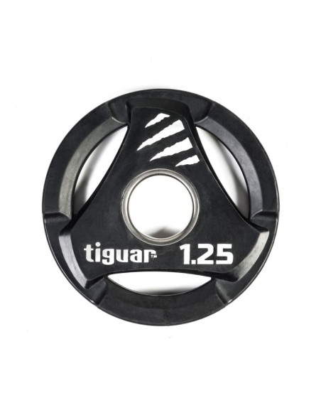 Talerz olimpijski tiguar pu 1,25 kg ti
