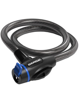 Zapięcie rowerowe gerda pętla, korpus okrągły, flex