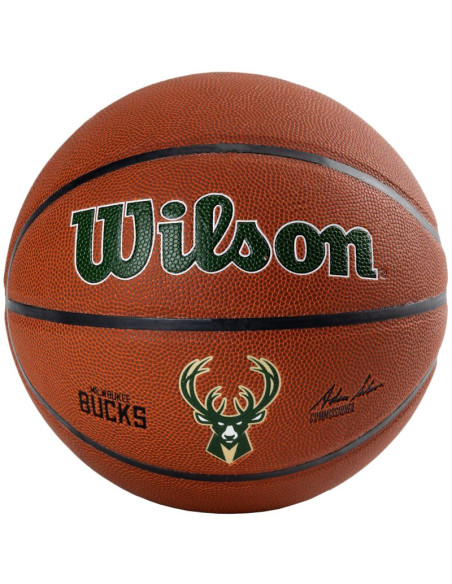Piłka wilson team alliance milwaukee bucks ball wtb3100