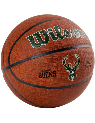 Piłka wilson team alliance milwaukee bucks ball wtb3100