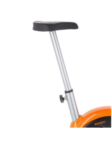Rower mechaniczny one fitness rw3011 srebrno-pomarańczowy