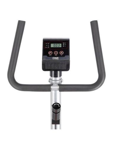 Rower mechaniczny one fitness rw3011 srebrno-pomarańczowy