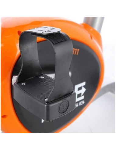 Rower mechaniczny one fitness rw3011 srebrno-pomarańczowy