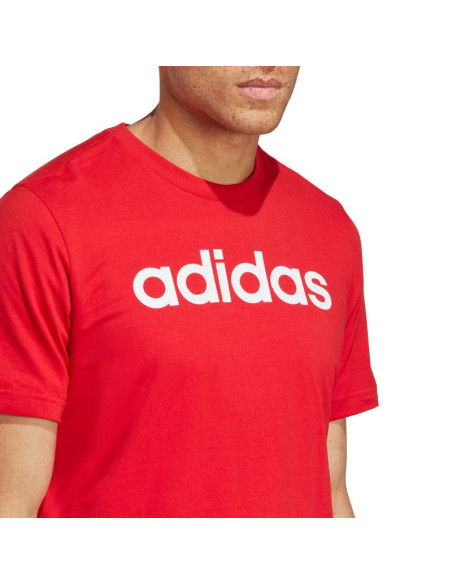 Koszulka adidas essentials single jersey linear embroidered logo m