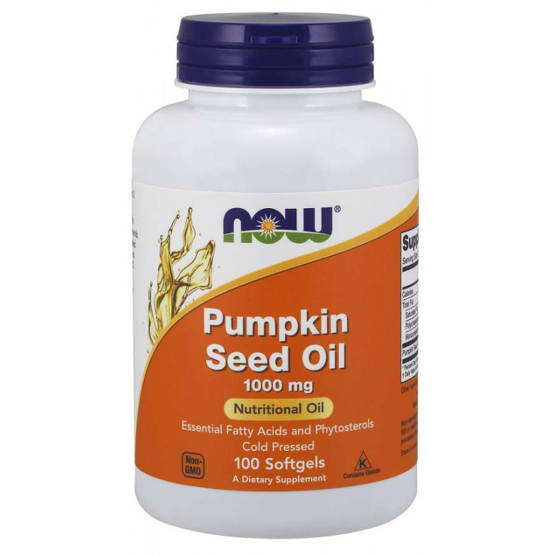 Pumpkin Seed Oil - Olej z Pestek Dyni 1000 mg (100 kaps.)