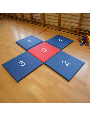 Mata cross 150x150x2 cm składana smj sport