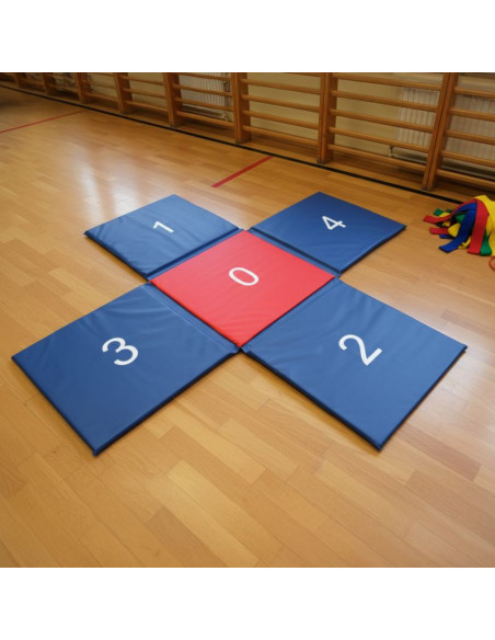 Mata cross 150x150x2 cm składana smj sport