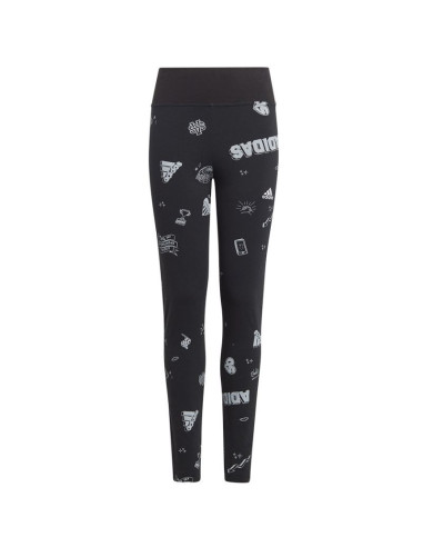 Legginsy adidas jg bluv q3 tight jr