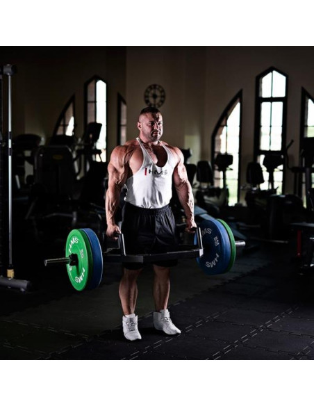 Talerz olimpijski hms red bumper 25 kg cbr25