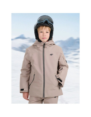 Kurtka snowboardowa membrana 8000 chłopięca 4f 4fjraw25ttjam1066-82s