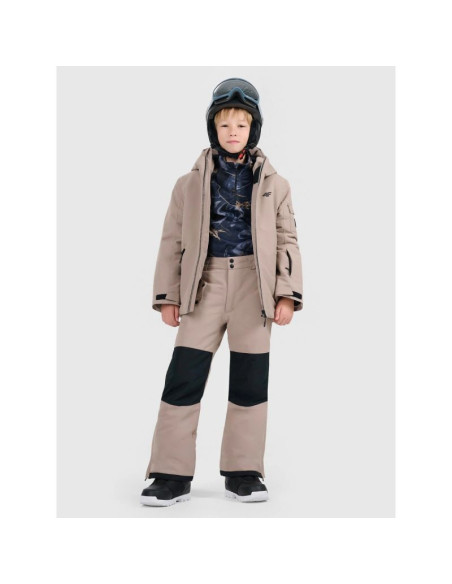 Kurtka snowboardowa membrana 8000 chłopięca 4f 4fjraw25ttjam1066-82s