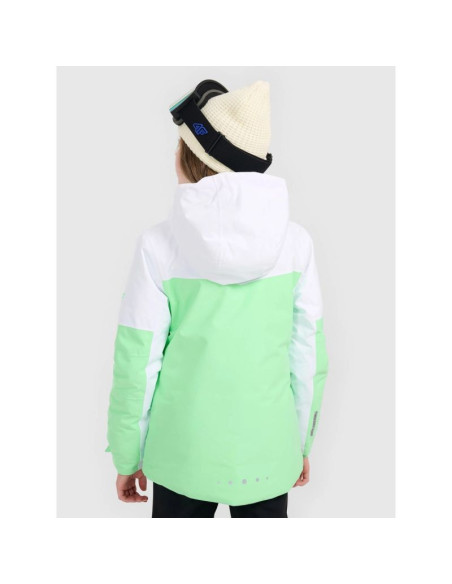 Kurtka narciarska membrana 8000 dziewczęca 4f 4fjraw25ttjaf1037-42n