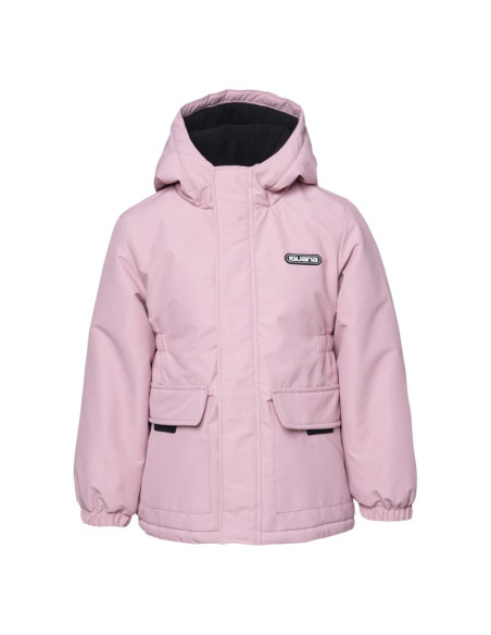 Kurtka zimowa pikowana iguana bianka jr