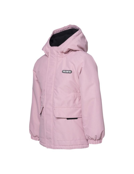 Kurtka zimowa pikowana iguana bianka jr