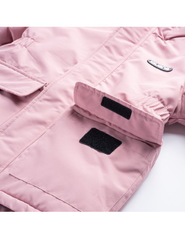 Kurtka zimowa pikowana iguana bianka jr