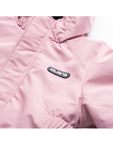 Kurtka zimowa pikowana iguana bianka jr