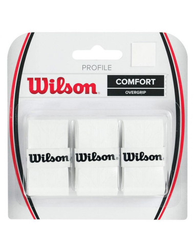 Owijka wilson profile overgrip 3szt wrz4025wh