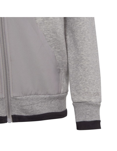 Bluza adidas fleece full-zip hoody jr