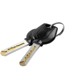 Zapięcie rowerowe gerda linka , korpus okrągły, osłona klucza flex 2