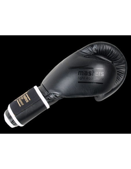 Rękawice bokserskie masters rbt-black