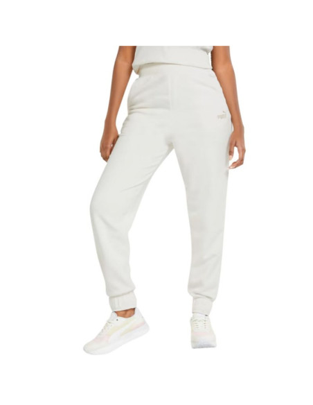 Spodnie puma ess+ embroidery high-waist pants fl w 670007
