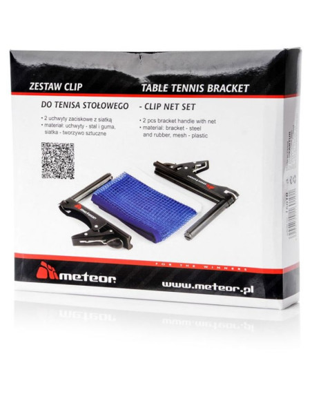 Siatka do tenisa stołowego meteor 16010 niebieska